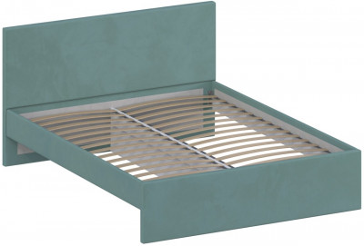 Кровать 160 КР-433-М с настилом из ламелей, Микровелюр Zeekr-72