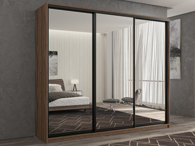 Шкаф-купе Кааппи 1 Орех Тьеполло 210х45х230 см