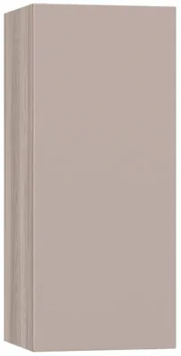 Роквуд Шкаф навесной 16.322.01, цвет корпус ДСП эмили блаш/фасады МДФ крем, ШхГхВ 38,4х36,6х90 см., универсальная сборка