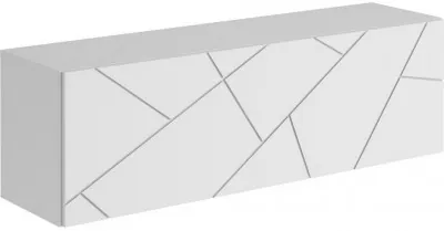 ГРАНЖ Шкаф навесной ШН-004 (Д.1200) (Белый (Шагрень) / Белый софт)