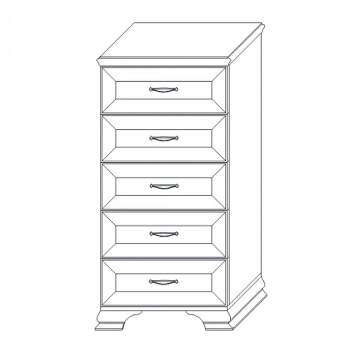 Комод высокий Сиена