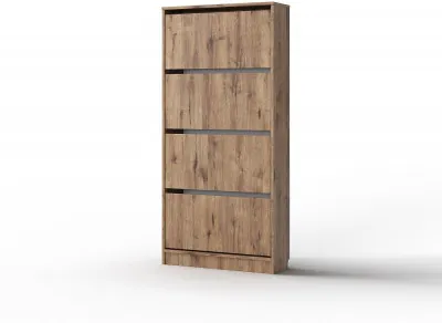 Тумба для обуви 4 двери "Аризона" - Дуб веллингтон