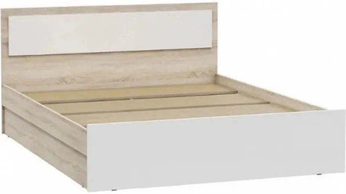 Модульная спальня Мартина, композиция 2 (Белый глянец, Венге)