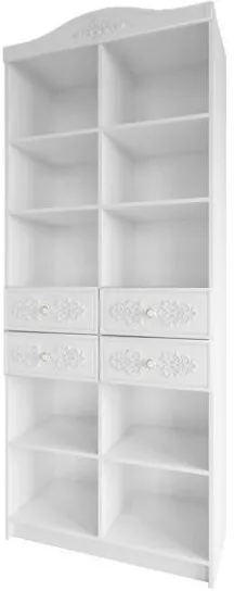 Модульная детская KI-KI композиция 4, Белый/Белое дерево