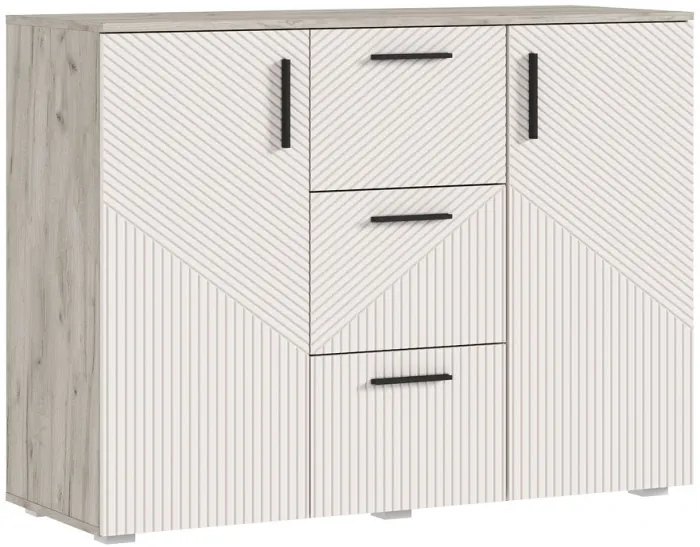 Сильвия Спальня, Крафт серый/Кашемир