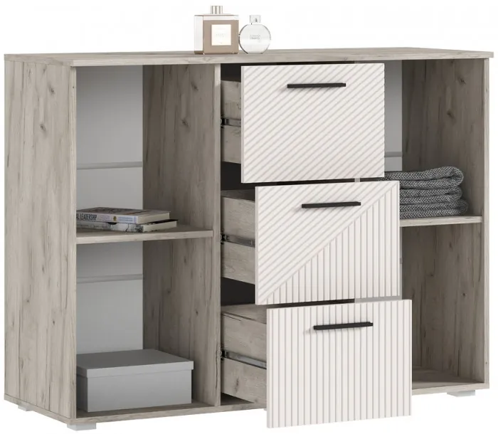 Сильвия Спальня, Крафт серый/Кашемир