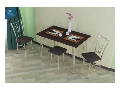 Стол обеденный №1 А  (685 х 1000 мм), венге