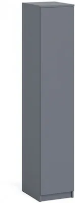 Мори Пенал МШ400.1, цвет графит, ШхГхВ 40,4х50,4х209,6 см., универсальная сборка