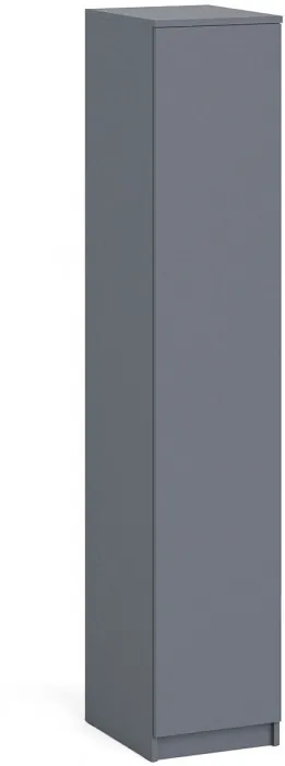 Мори Пенал МШ400.1, цвет графит, ШхГхВ 40,4х50,4х209,6 см., универсальная сборка