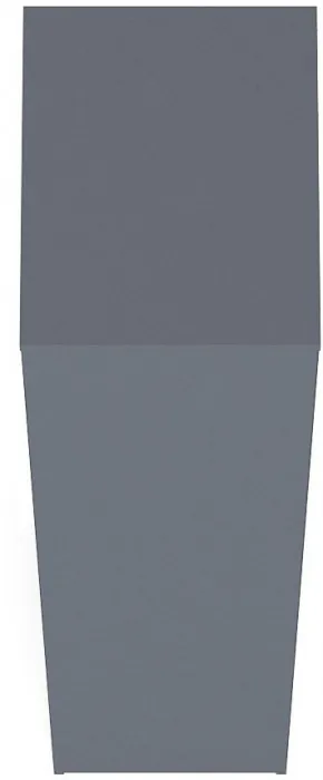 Мори Пенал МШ400.1, цвет графит, ШхГхВ 40,4х50,4х209,6 см., универсальная сборка