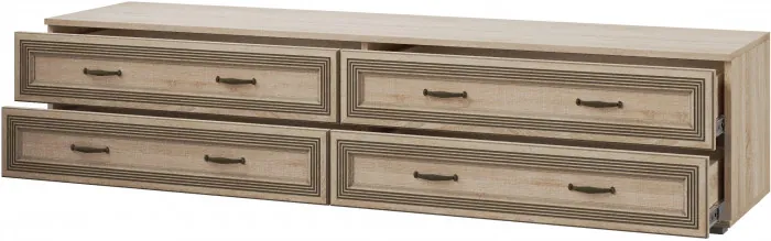 Модульная гостиная Ливорно, набор 4, Дуб сонома