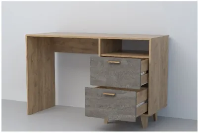 Эго Стол Ст-3 НГ (Камень Темный/Дуб Крафт Золотой)