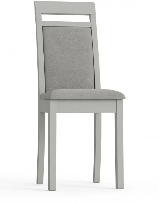 Стул Мебель--24 разборный Гольф-12, цвет серый, обивка ткань велюр серый 63, ШхГхВ 40х40х100 см., от пола до верха сиденья 47 см. (мягкая спинка)