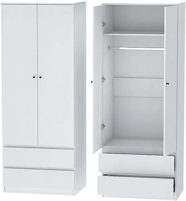 Модульная Детская Кэт-1, набор 4, Белый/Белый