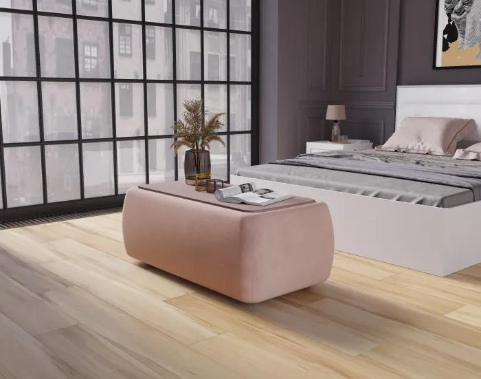 Стол журнальный Дизи пыльная роза/мдф пудра