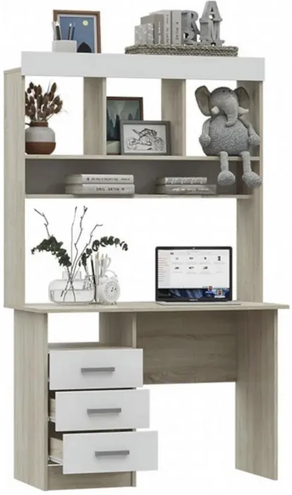 Модульная детская Мартина, композиция 2 (Дуб Сонома / белый)