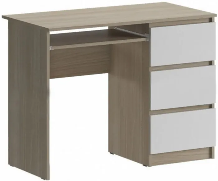 Модульная детская Челси, композиция 2 (Белый глянец, Дуб Сонома)