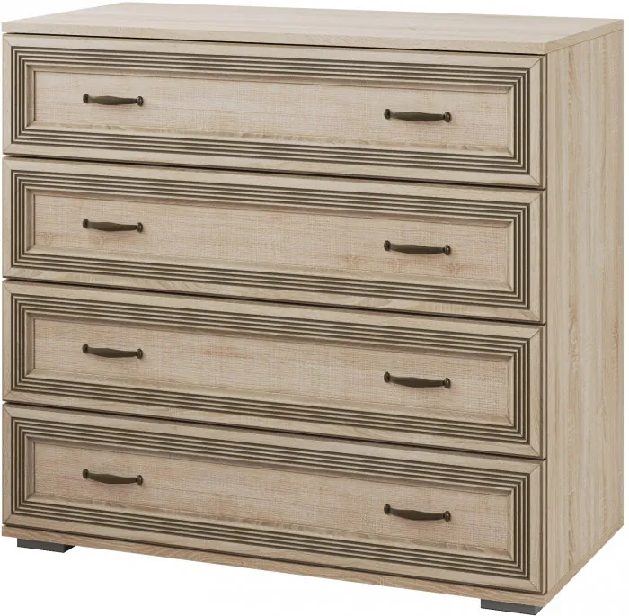 Модульная спальня Ливорно, набор 4, Дуб сонома