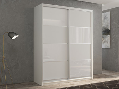 Шкаф-купе Кааппи 14 Белый Бриллиант 160х45х230 см