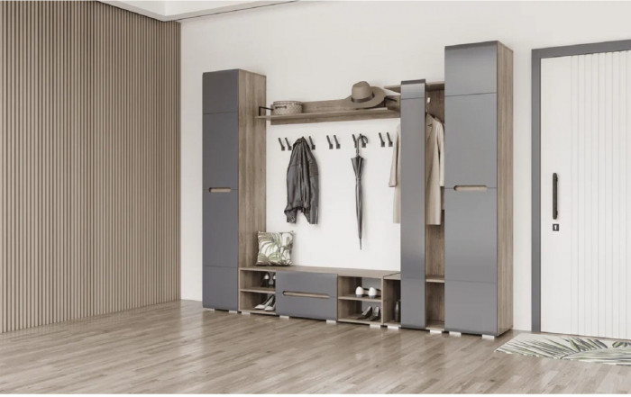 Вешалка Наоми ВШ-02, графит