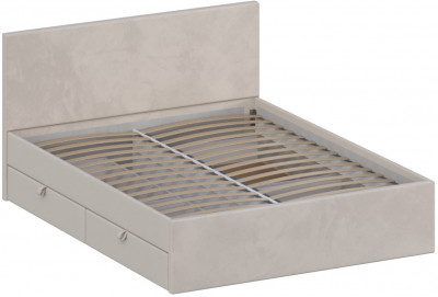 Кровать Тэя (кровать 160 + 2 ящ.), Микровелюр Zeekr-47