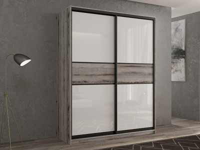 Шкаф-купе Кааппи 11 Эвок Окаменелый 160х60х230 см