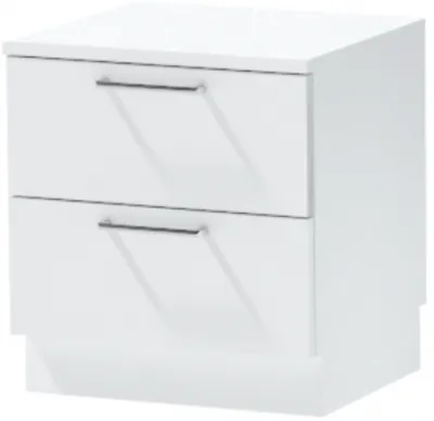 Тумба-6 прикроватная напольная "Иннэс-7", Белый