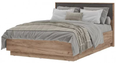 ОРЕГОН КР 01 1.4х2.0 (1474х990х2070) Фасад МДФ АСФАЛЬТ СУПЕРМАТ,ДУБ КРАФТ ТАБАЧНЫЙ/Корпус ДУБ КРАФТ ТАБАЧНЫЙ