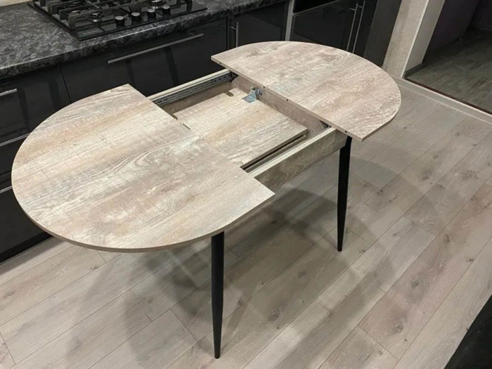 Обеденная группа Стиль-1 / Стул Х 4 шт. / Бетон темный/черный / бид 26