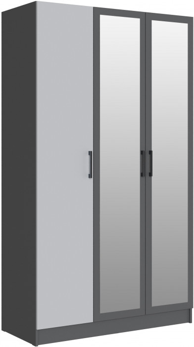 Шкаф Вегас 1200, Графит серый/Камень серый