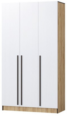 Шкаф Бастион ЛДСП 1,2 (Крафт золотой / Белый древесный)