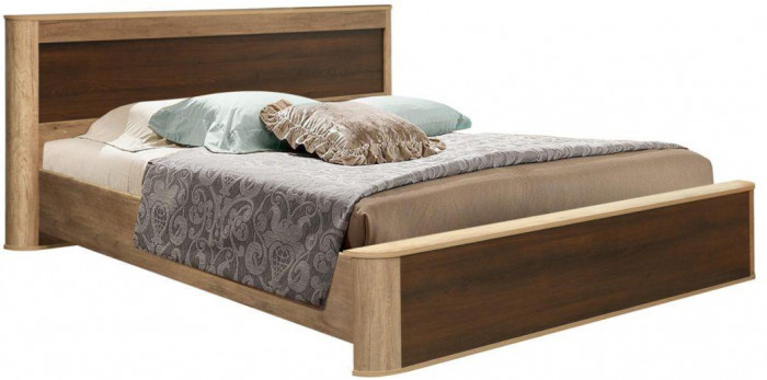 Кровать Фантазия 34.25-02 New дуб каньон/дуб кальяри