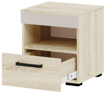 Модульная спальня "Адель" - Дуб сонома/Кашемир