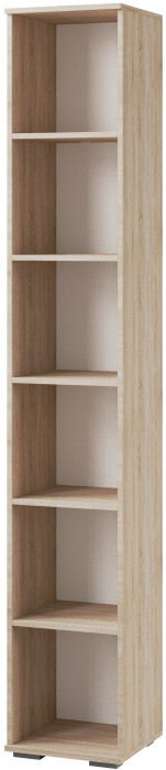 Ливорно Пенал с полками ЛШ-1 дуб сонома