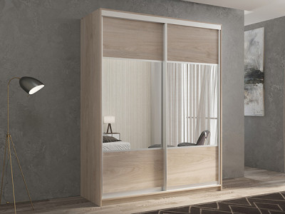 Шкаф-купе Кааппи 6 Кастелло Серый 140х60х230 см