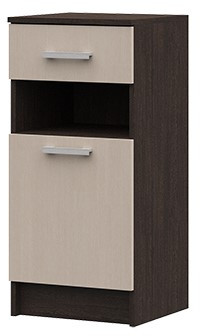 ТБ-201 Машенька ЛДСП тумба с ящ. (400*866*380) венге/дуб белфорт