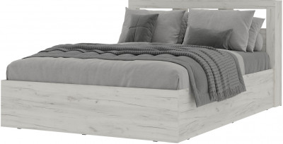 Гранд кровать 1,4 (1.472х0,950х2,210) дуб крафт белый