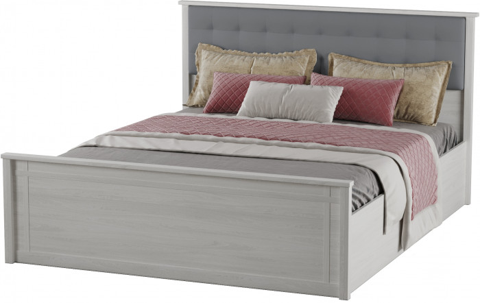 Ричард Кровать РКР-2 (1,6) с ортопедом, Ясень анкор светлый