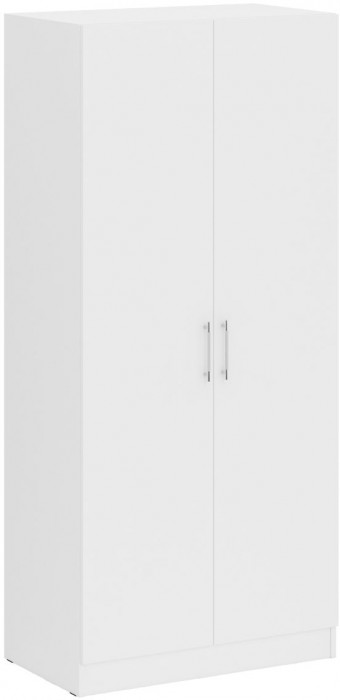 Спальня Стандарт 1-0900Я, цвет белый, ШхГхВ 93,5х203,5х70 + 135х52х200 см., сп.м. 900х2000 мм., без матраса, основание есть