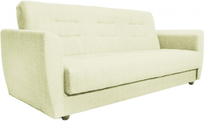 Раскладной диван-кровать, прямой, книжка, цвет бежевый, Лира 120х190