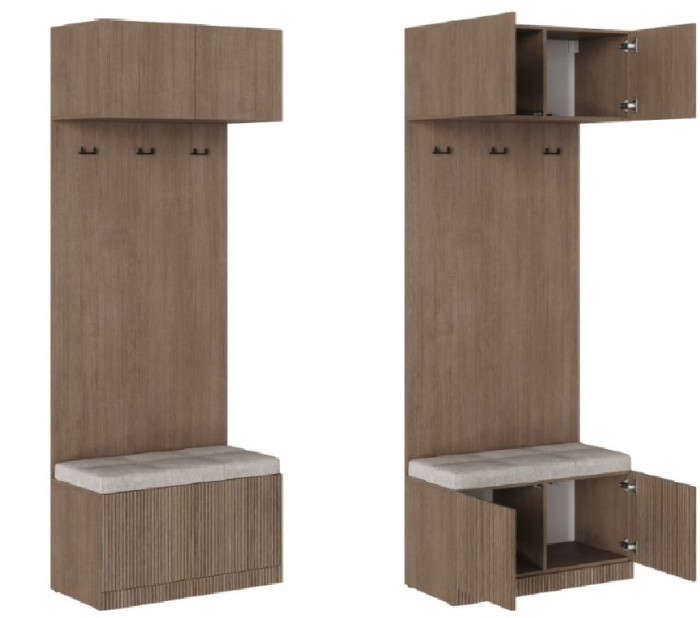 Модульная прихожая Кантри, композиция 6