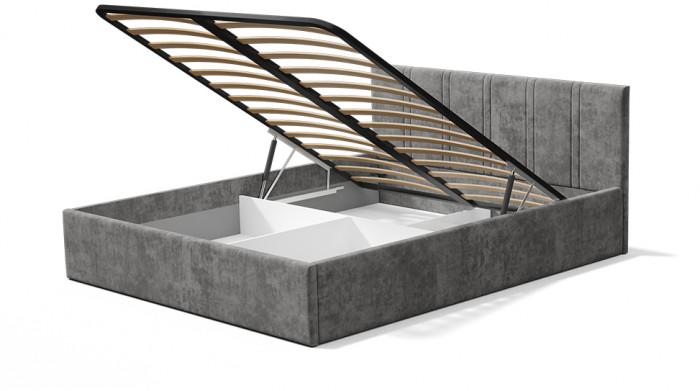 Кровать 1,6 м "Ника" КР-18 Грифельный