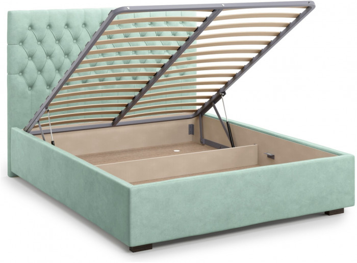 Кровать Nemi 180 с подъемным механизмом, Velutto 14