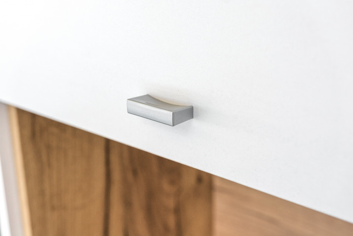 Бэль 10.92 Тумба, цвет дуб крафт золотой/белый премиум, ШхГхВ 171х43х52,8 см., НЕ универсальная сборка