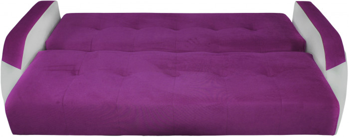 Диван-книжка Феникс, 120х190, велюр фиолетовый