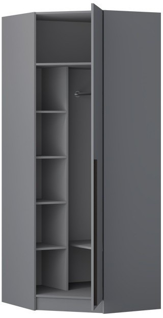 Шкаф Бастион ЛДСП угловой (Белый древесный)