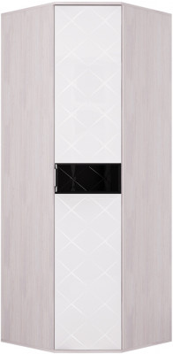 "Кимберли" ШК-28 ясень белый/белый глянец