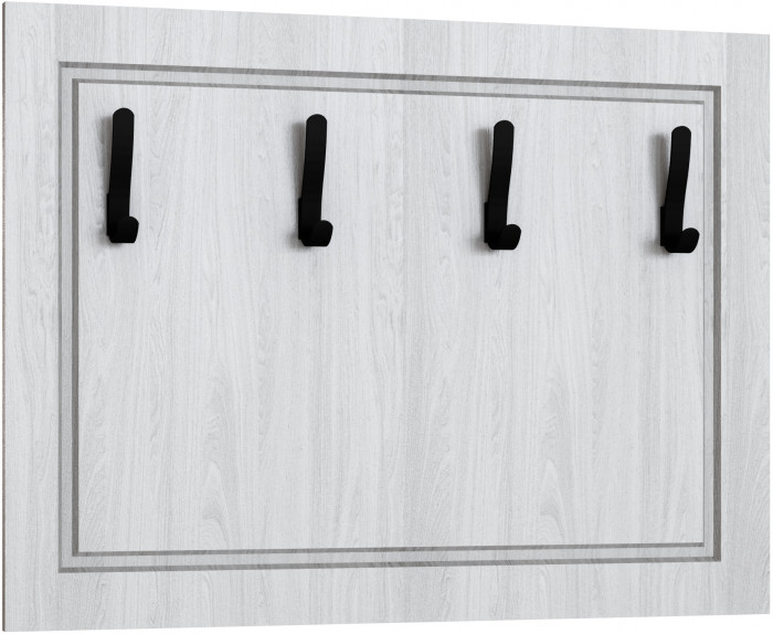 Вешалка 800 Апполия, Анкор светлый/Сандал белый