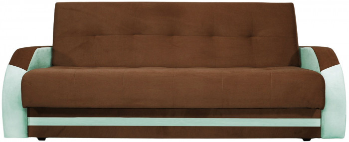 Диван-книжка Феникс, 140х190, велюр коричневый