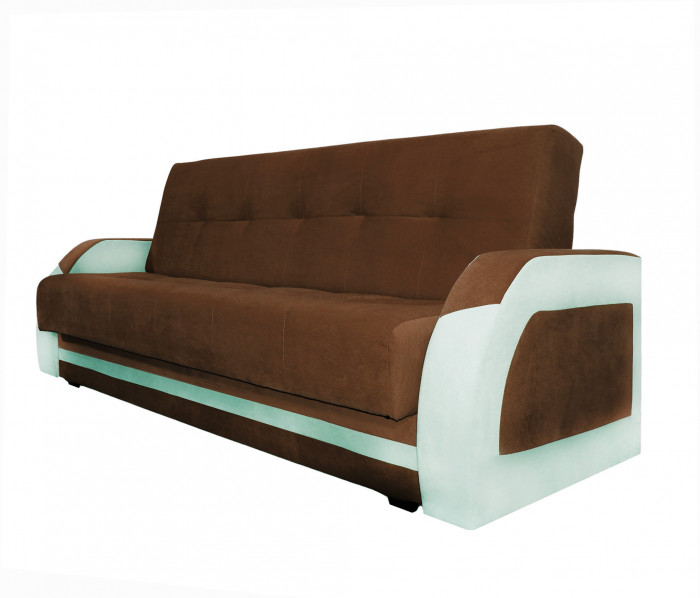 Диван-книжка Феникс, 140х190, велюр коричневый